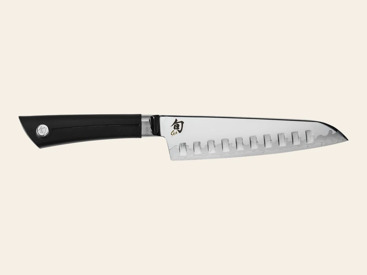 Shun Sora santoku with composite blade and textured handle